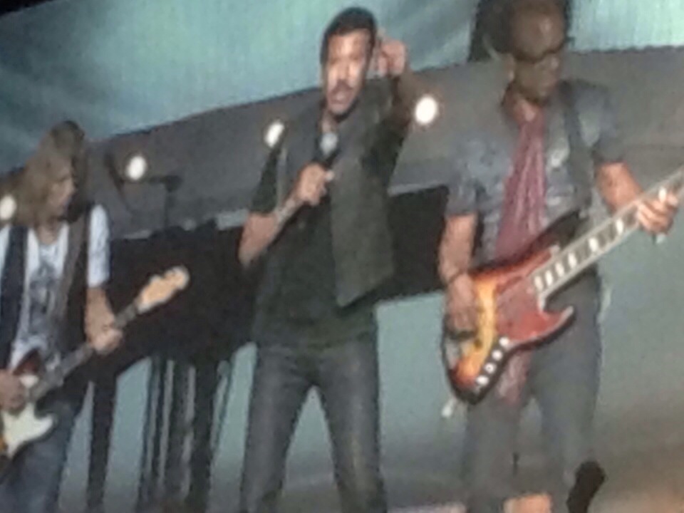 Lionel Ritchie rocked!