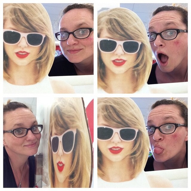 Remember when Target (RIP) had a Taylor Swift selfie stand & I dedicated large chunks of my shift to posing with it? Because Pepperidge Farm remembers.